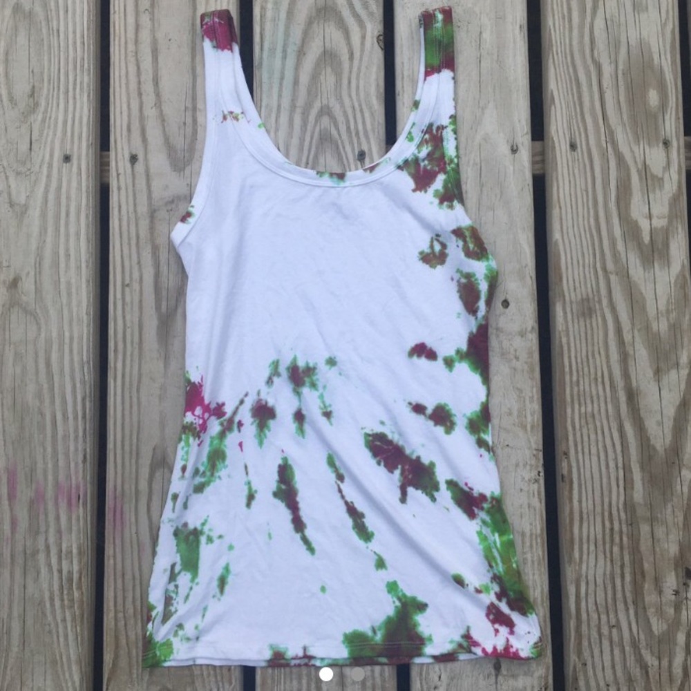 Tie dyed tank top